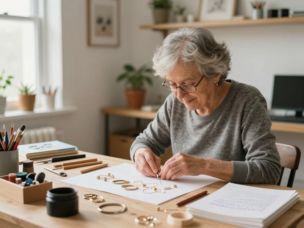 The Creative Maker side hustle personality type for retirees