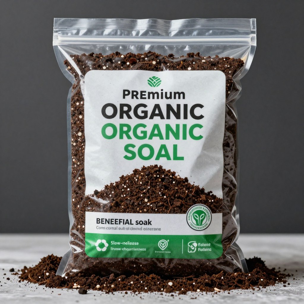 High-quality potting soil for winter windowsill gardens High-quality potting soil for winter windowsill gardens